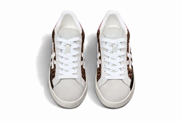 Женские кеды Premiata Outdoor Skateboard Cheetah