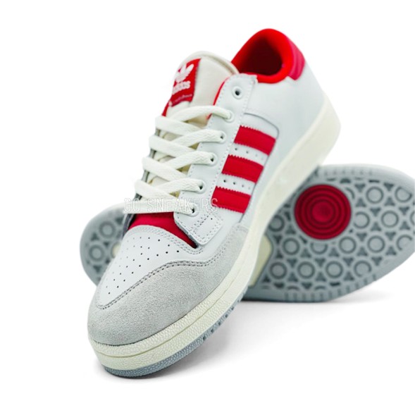 Унисекс кроссовки Adidas Postmove White/Red