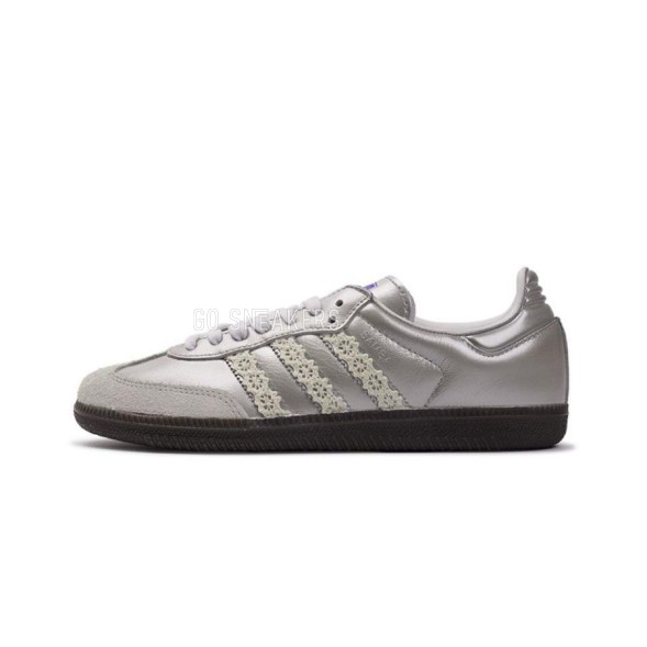 Унисекс кроссовки Adidas Originals Samba OG Black Silver