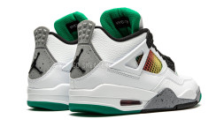 Nike Air Jordan 4 Retro Lucid Green Rasta