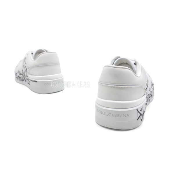 Унисекс кроссовки Dolce &amp; Gabbana White Graphiti
