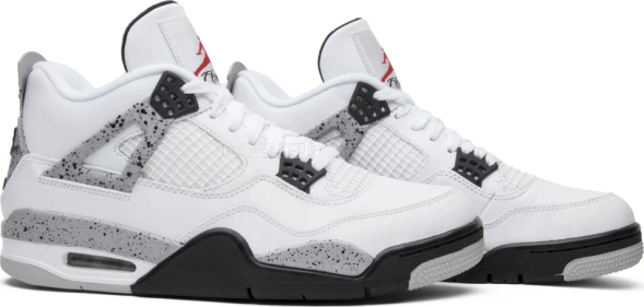 Унисекс кроссовки Nike Air Jordan 4 Retro OG 'White Cement' 2016