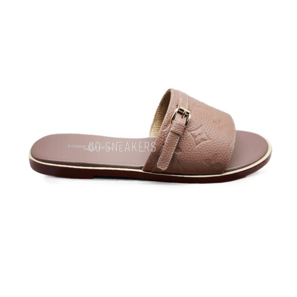 Женские шлепки Louis Vuitton Flip-flops Low Leather Dusk