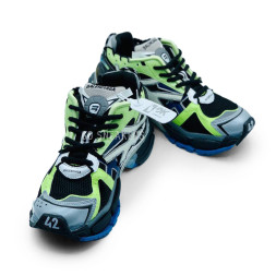 Balenciaga Runner Navy/Toxic