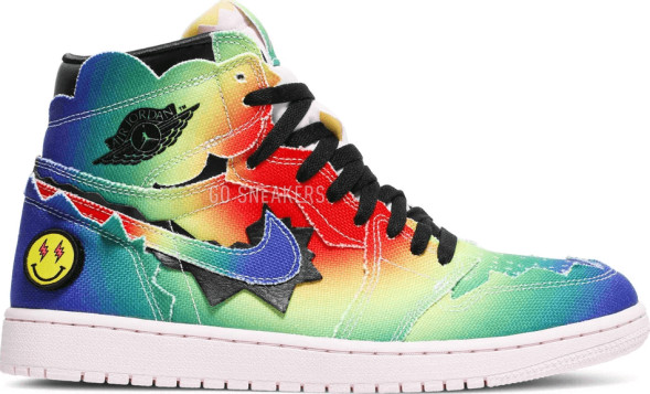 Унисекс кроссовки Nike J. Balvin x Air Jordan 1 Retro OG High 'Colores Y Vibras'
