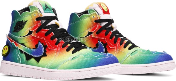 Унисекс кроссовки Nike J. Balvin x Air Jordan 1 Retro OG High 'Colores Y Vibras'