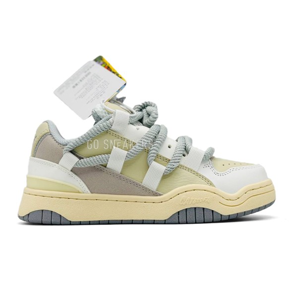 Женские кроссовки Cat&amp;Sofa Dreadlocks Series 23 White