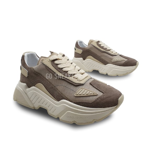 Женские кроссовки Dolce Gabbana Daymaster Brown