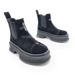 SMFK Chelsea Suede Black