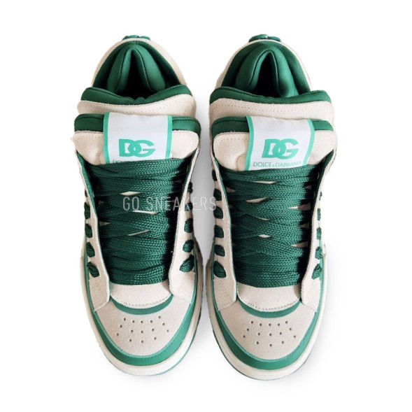 Мужские кроссовки Dolce &amp; Gabbana New Roma White/Green