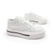 Унисекс кроссовки Prada Macro Low White