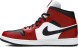 Унисекс кроссовки Nike Air Jordan 1 Mid 'Chicago Black Toe'