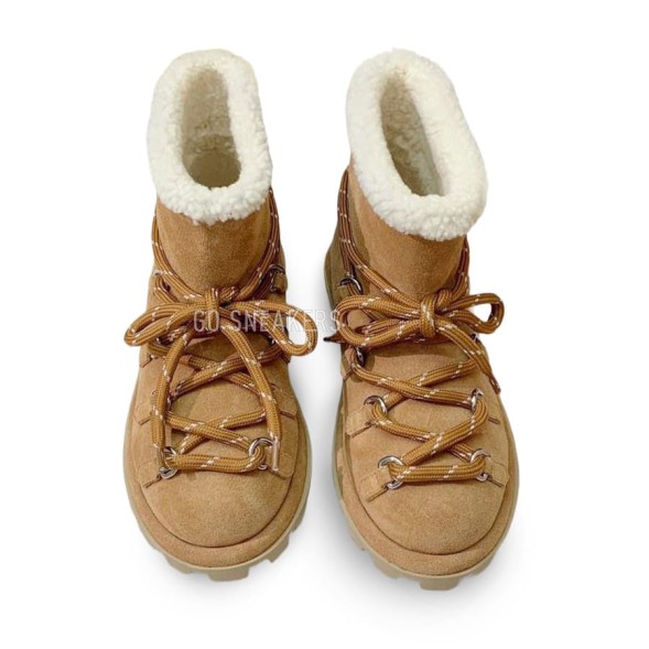 Женские сапоги Miu-Miu LoonarBoot Chestnut