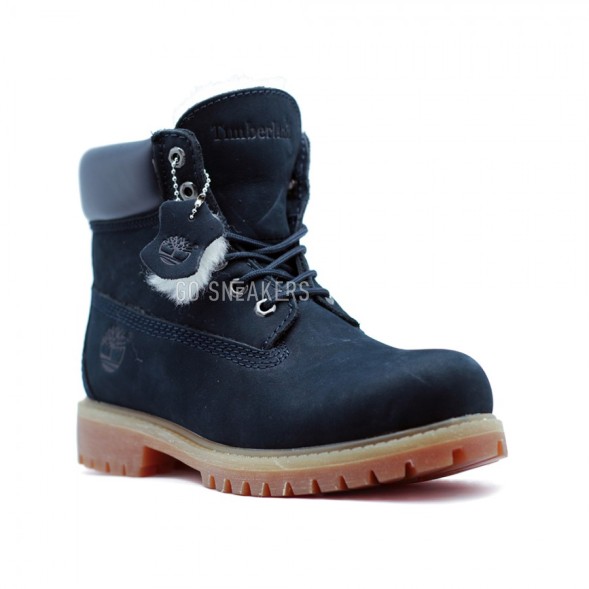 Мужские ботинки с мехом Timberland New Navy