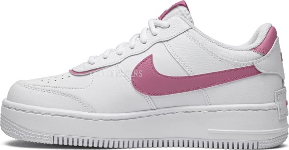 Женские кроссовки Nike Wmns Air Force 1 Shadow 'White Magic Flamingo'