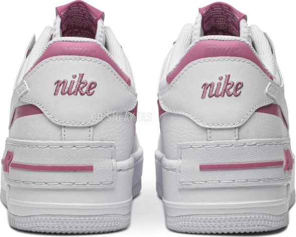 Женские кроссовки Nike Wmns Air Force 1 Shadow 'White Magic Flamingo'