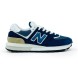 Унисекс кроссовки New Balance 574 Suede Navy
