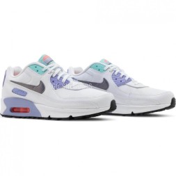 Nike Air Max 90 SE 2 GS White Dark Purple Dust