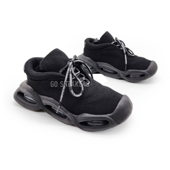 Унисекс кроссовки Dolce &amp; Gabbana Textile Lacing Black