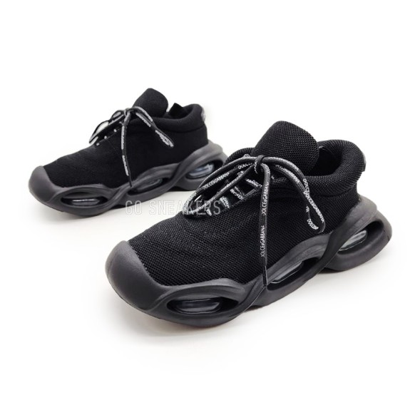 Унисекс кроссовки Dolce &amp; Gabbana Textile Lacing Black