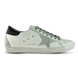 Golden Goose Super-Star Men's White Black