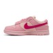 Женские кроссовки Nike Dunk Low GS 'Triple Pink'