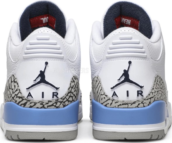 Унисекс кроссовки Nike Air Jordan 3 Retro 'UNC'
