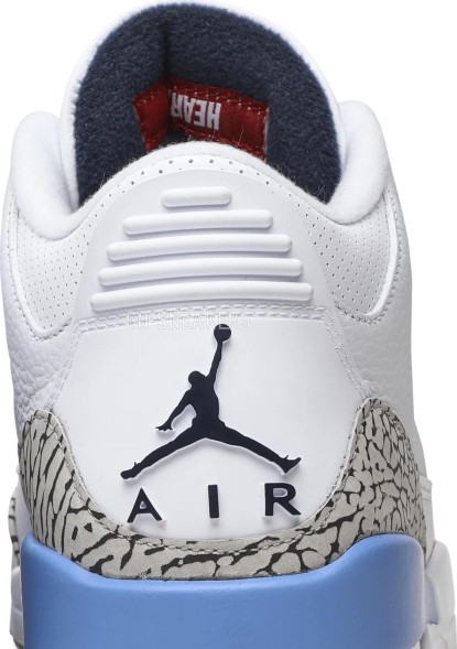 Унисекс кроссовки Nike Air Jordan 3 Retro 'UNC'