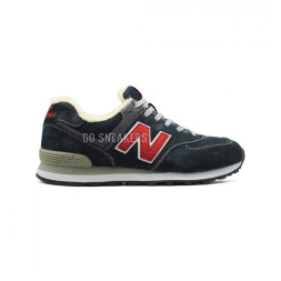 New Balance 574 Navy-Red